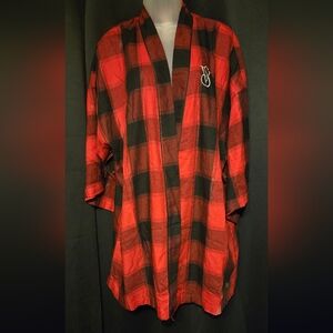 Victoria's Secret plaid robe